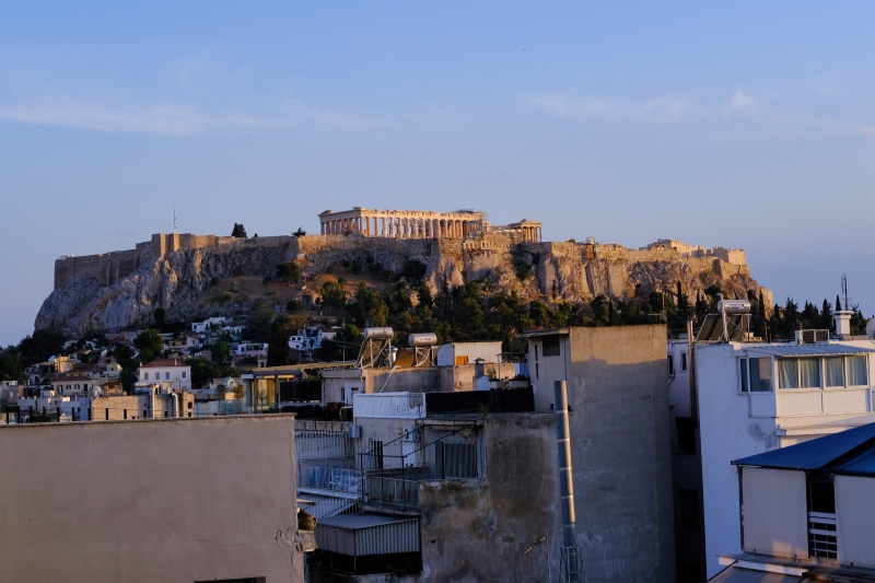 The Acropolis in Athens, Greece