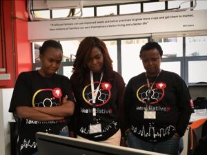 Participants of Take Initiative thinking deeply about a problem. © Amha Mogus