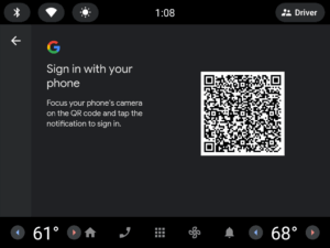 2023 screenshot of android auto emulator
