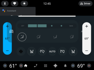 2023 screenshot of android auto emulator